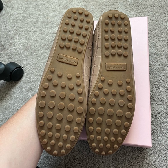 Kate Spade Deck Driving Loafer in Croc Size 9.5 - Picture 4 of 6